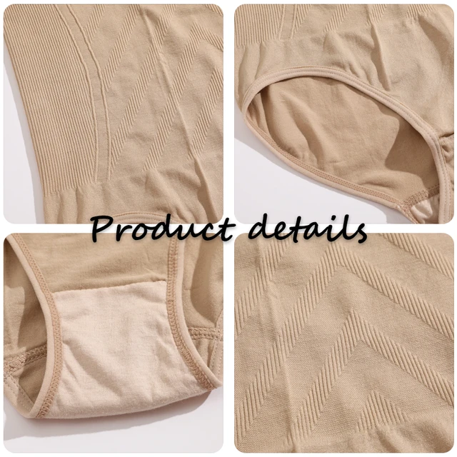 High Waist Butt Lifter Shapewear for Women Female Tummy Control Panties Body Shaper Slimming Underwear Seamless Shaping Briefs 4