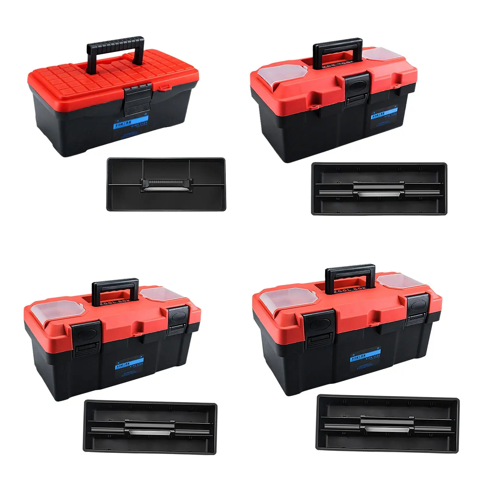 

Tool Box Large Capacity Multifunctional Container Case for Home Repairs Camping