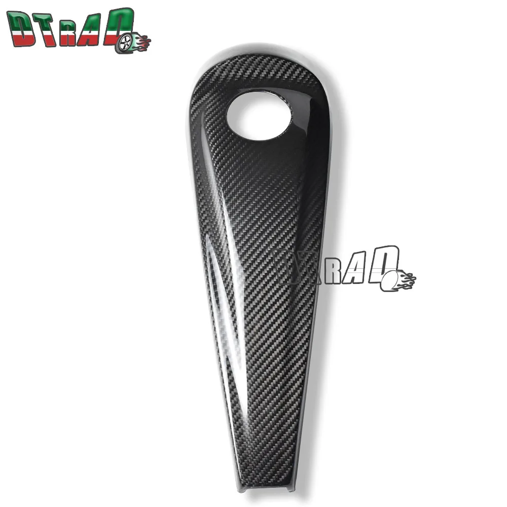 Motorcycle Twill Carbon Fiber Dash Fuel Console Gas Tank Cap Cover For Harley Touring CVO Electra Road Street Glide 08-22