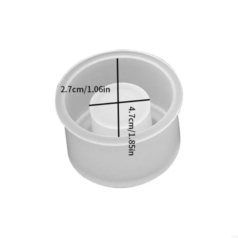 Herzkerzen -Epoxid -Silikonform für DIY -Süßwarenhalter -Tischdekoration – Detail 7