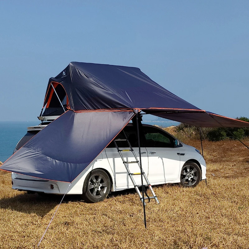 

2022 popular soft shell aluminum pop up easy establish car roof tent