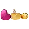 25ml Heart Shaped Glass Perfume Bottles 6 Colors Portable Spray Atomizer Refillable Cosmetics Bottle Small Sample Sub-Bottle 4