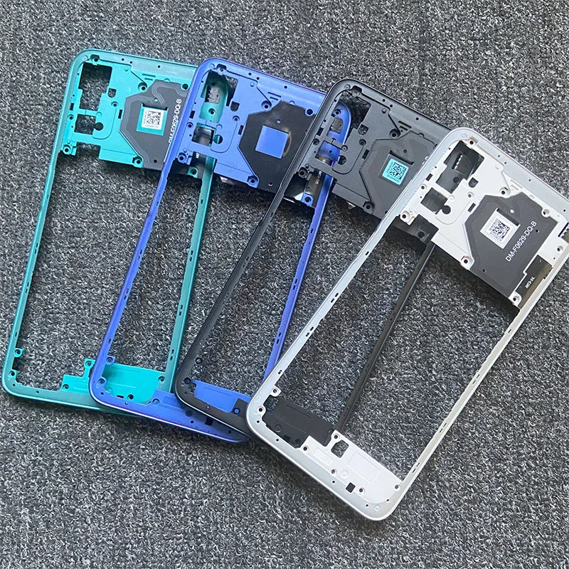 

6.5" New For Xiaomi Redmi Note 10 5G Middle Frame Front Bezel Housing Case Back Mid Plate Replacement M2103K19G M2103K19C