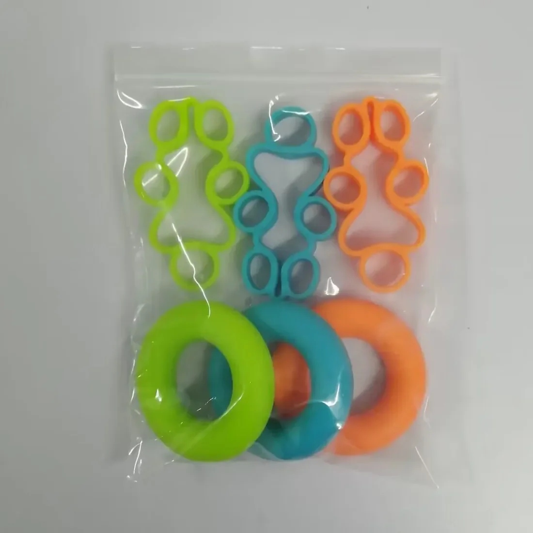 1-3Pcs Hand Greifer Silikon Finger Expander Übung Hand Grip Handgelenk Kraft Trainer Finger Übung Widerstand Bands fitness – Detail 14