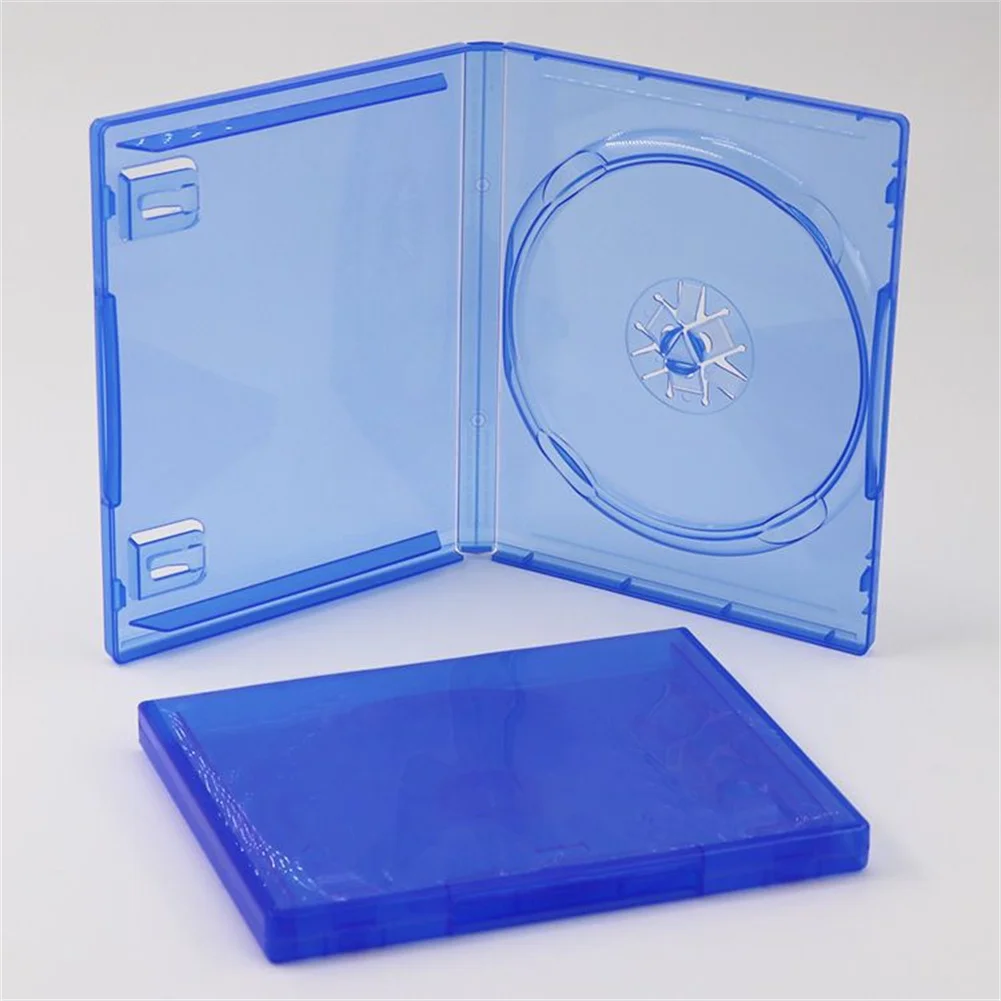 

CD Game Case Protective Box Compatible For Ps5 / Ps4 Game Disk Holder CD DVD Discs Storage Box Cover