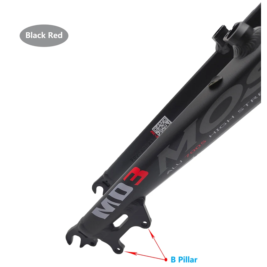 MD3 Road Bike Hard Fork D+V Brake 26/27.5inch Mountain Bike Front