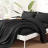 Dreamreal Organic Bamboo Summer Bedding Set Bed Sheet Sets Fitted Sheets Flat Sheets Pillowcase Luxury Double Queen King Size 1