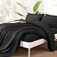 Dreamreal Organic Bamboo Summer Bedding Set Bed Sheet Sets Fitted Sheets Flat Sheets Pillowcase Luxury Double Queen King Size 1