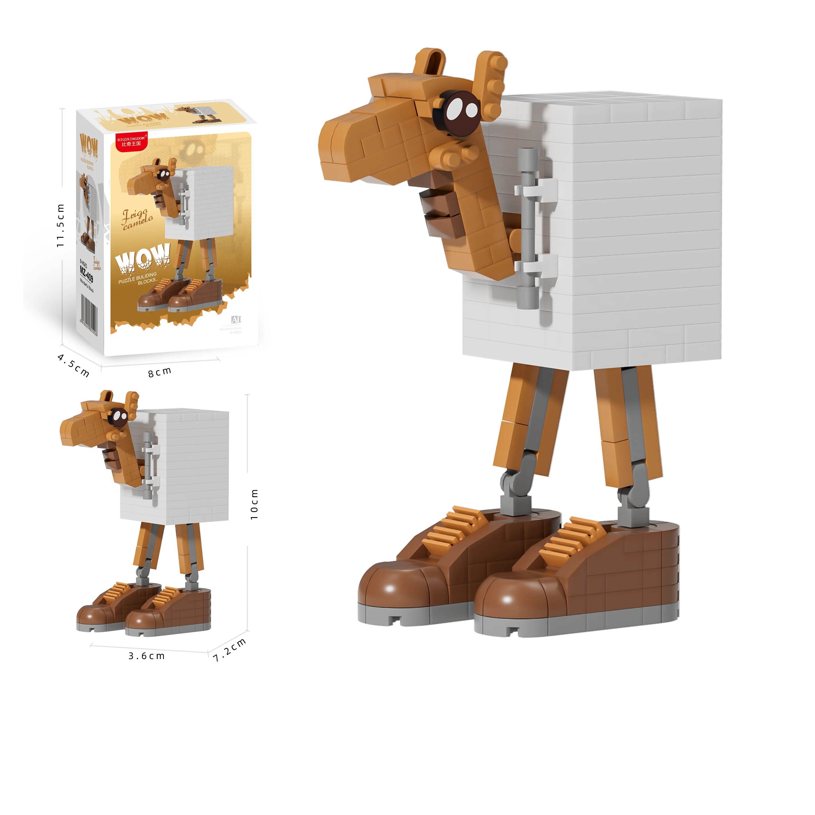 Brainrot Soundboard Building Blocks - Funny Cartoon Blocks