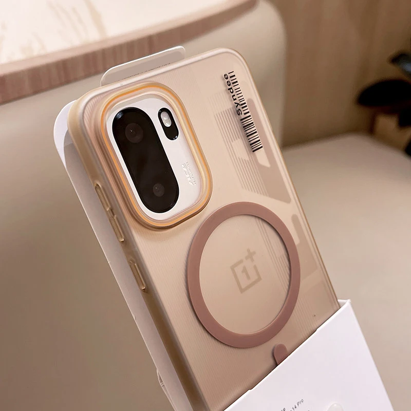 Matte Clear Case with MagSafe Wireless Charging Compatibility