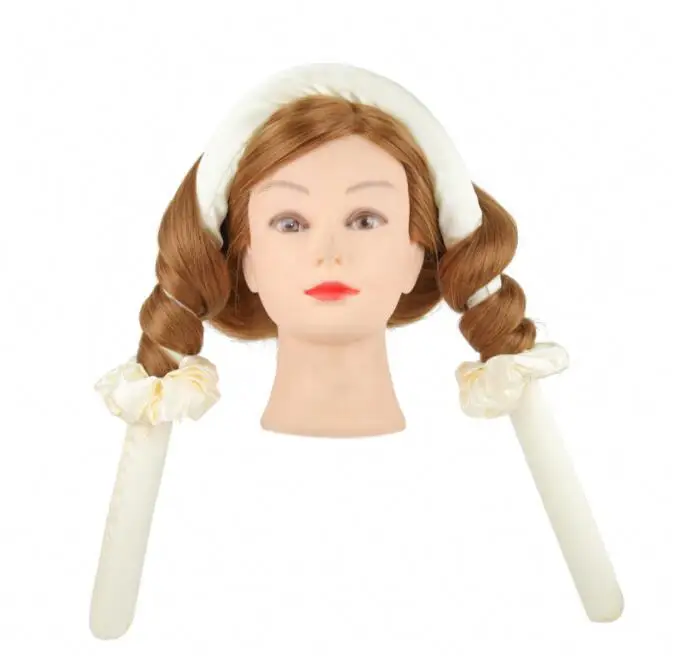 magic diy hair curler roller Heat Lazy Curling Rod Headband Sleeping Soft Rubber Magic Hair Rollers DIY Styling Tools for Women