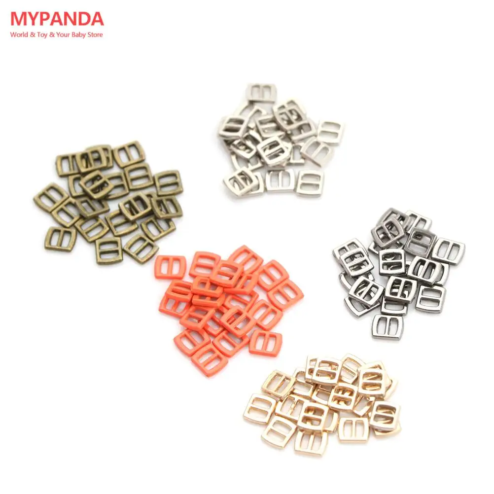 

10pcs DIY Patchwork Buckle Handmade Sewing Mini Buckle For Dolls Clothing Adjustable Accessories 3mm