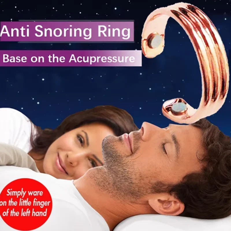 Magnetic ring acupressure design