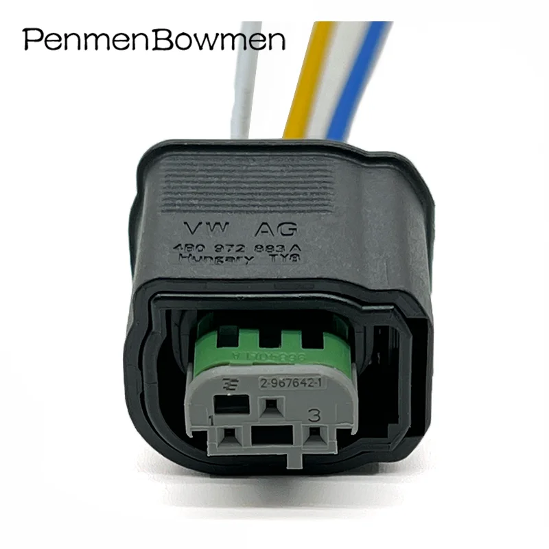 1 Set 3 Pin 2-967642-1 Car PDC Parking Electrical Cable Connector