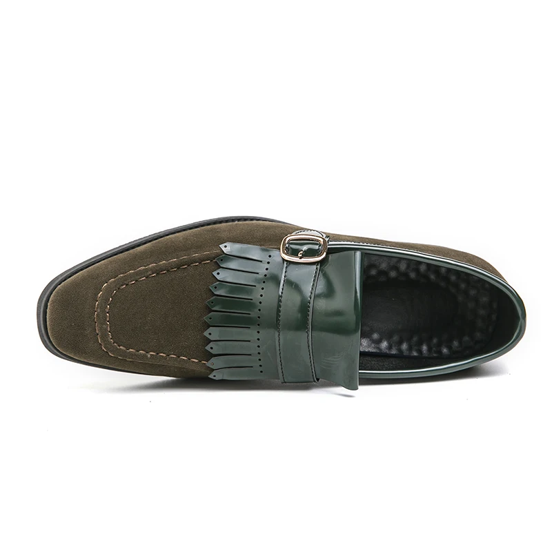 Leather Loafer Shoes For Man Genuine Leather Big Size Shoes High Quality Designer Formal Casual Fashion Business