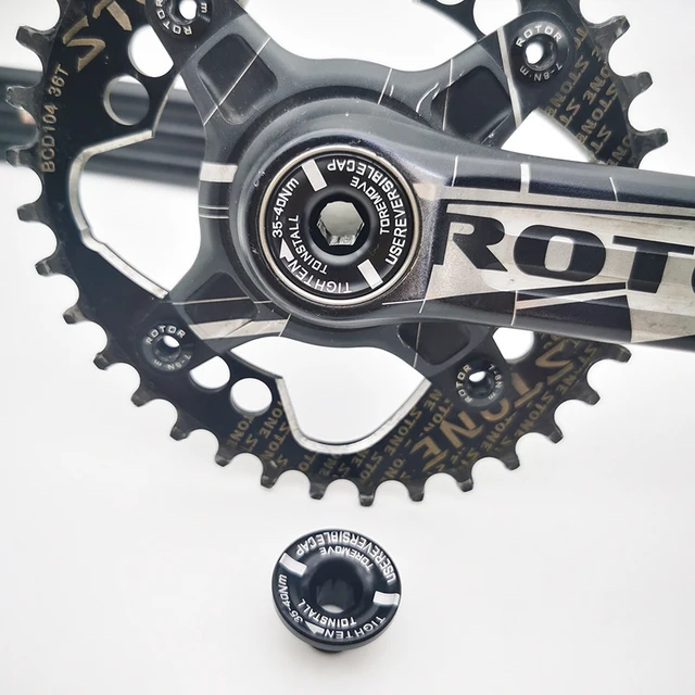 ROTAR ローター ROTOR 3DF noQ チェーンリング 52-36T/シャフト