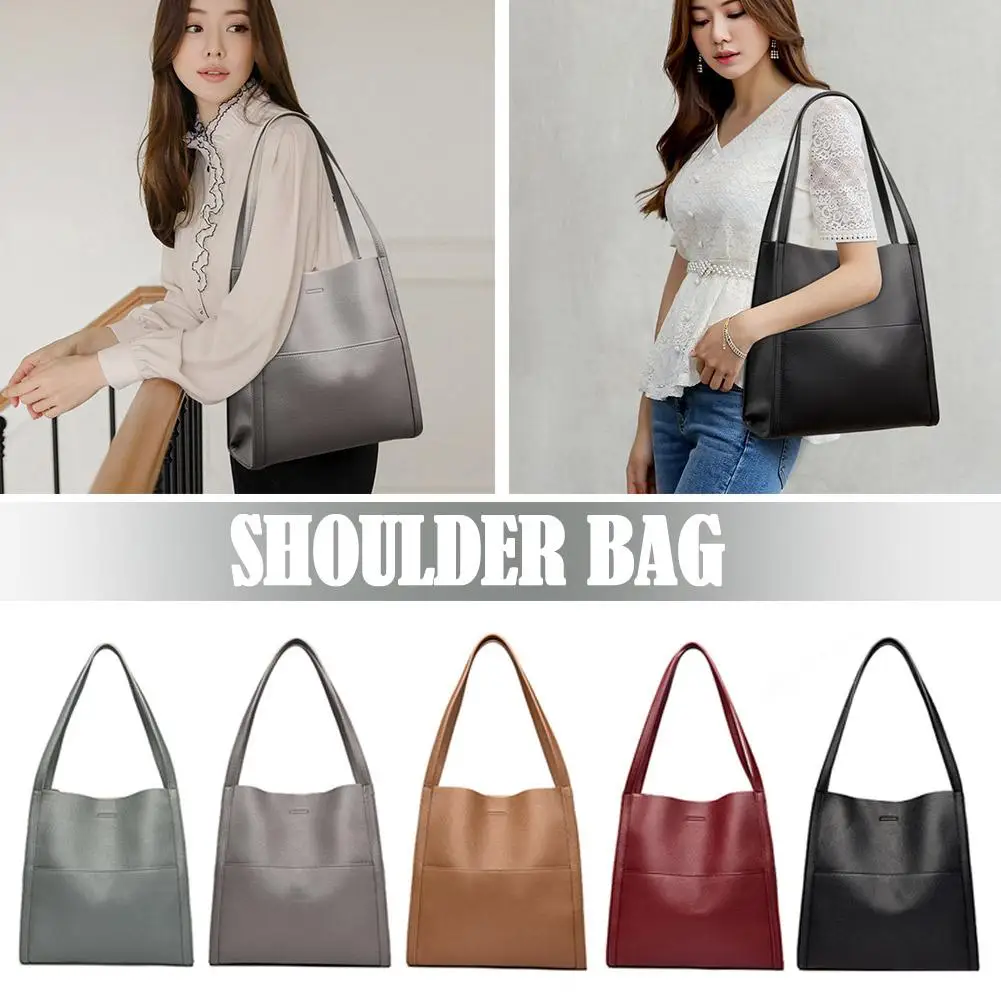 2023 Summer Fashion Women's Shoulder Bag Large Capacity Soft PU