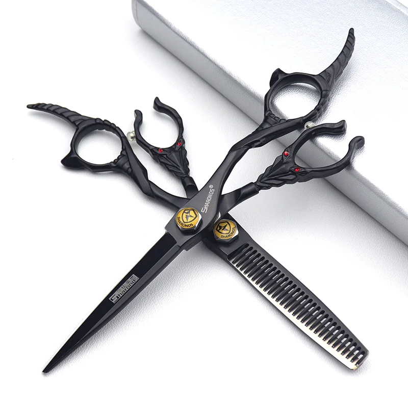 CNC Japanische Friseurscheren-Set Professionelles Barbier-Scheren-Kit für Friseur Haarschnitt Styling – Detail 37