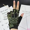 Children's Cycling Tactical Gloves Kids Exercise Half-Finger Protective Gloves Boys Girl Bicycle Camping Anti-slip Sports Gloves 5