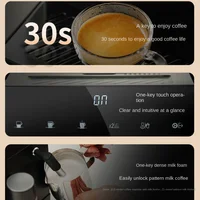 Household Small Auto Coffee Machine Milled Bean Smart Touch One-Click Italian American Style  Cafetera Expreso 2