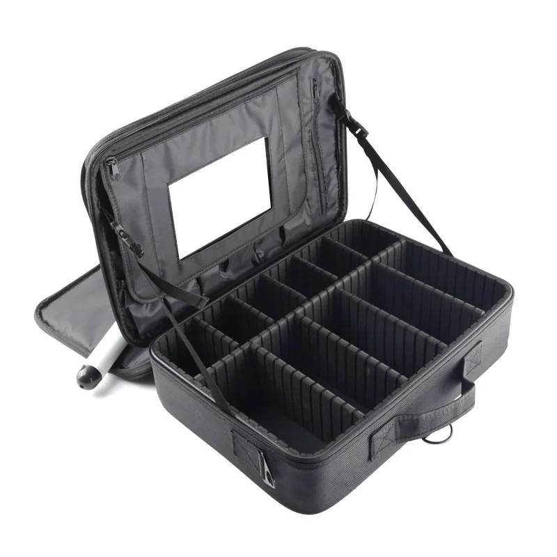 Makeup Organizer Professional Makeup Case Female Beauty Nail Box Cosmetic Case Travel Big Capacity Storage Bag Suitcases For Makeup