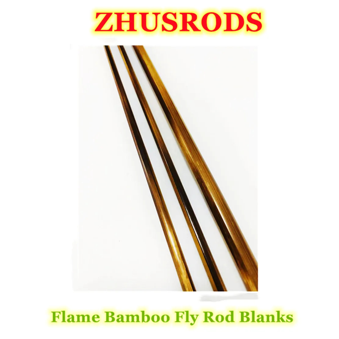 7FT6IN6WT2SectionsZHUSRODSFlameBambooFlyRodBlanksFly
