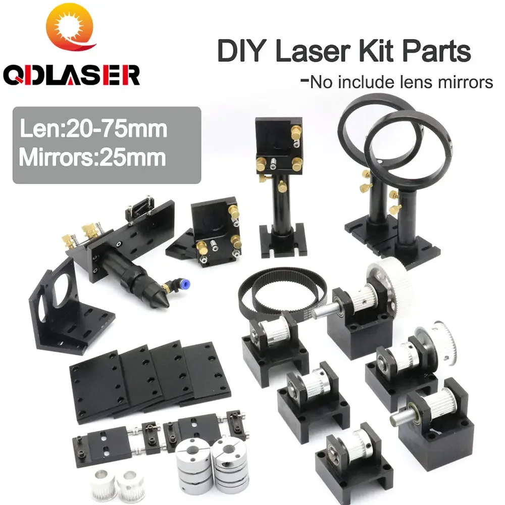 

Лазерный гравировальный станок QDLASER DIY, запасные части для лазера Co2