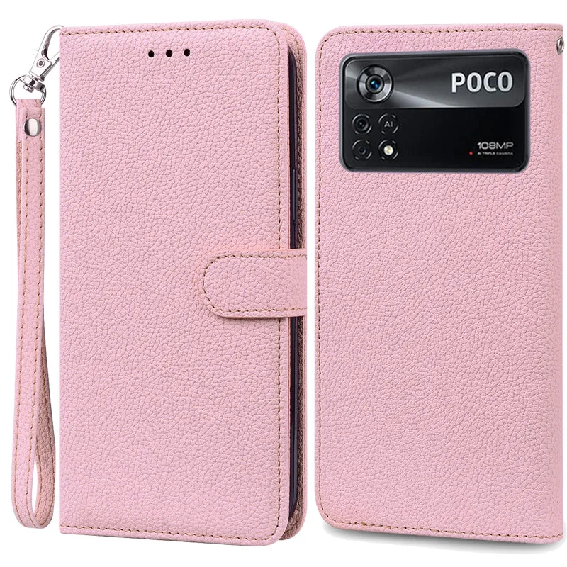 Elegant Leather Flip Wallet Cover - Premium Protection and Style