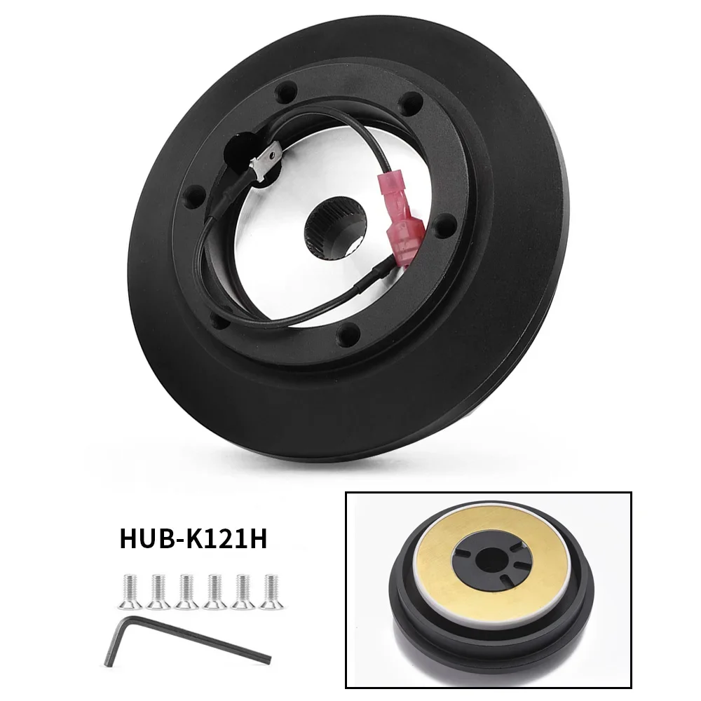 HUB-K121H 스티어링 휠 쇼트 허브 어댑터 보스 키트, 도요타 셀리카 IS250 IS300 IS350 GS300 SC300 SC400 스티어링 휠 허브