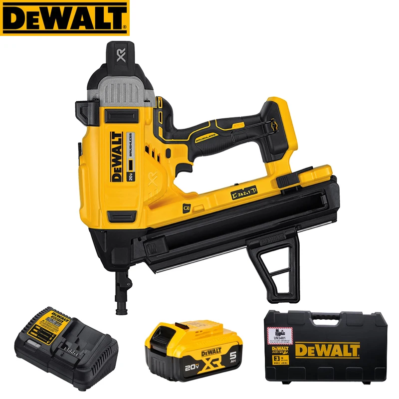 DEWALTDCN890NBrushlessConcreteNailerHighPerformanceCordless18V