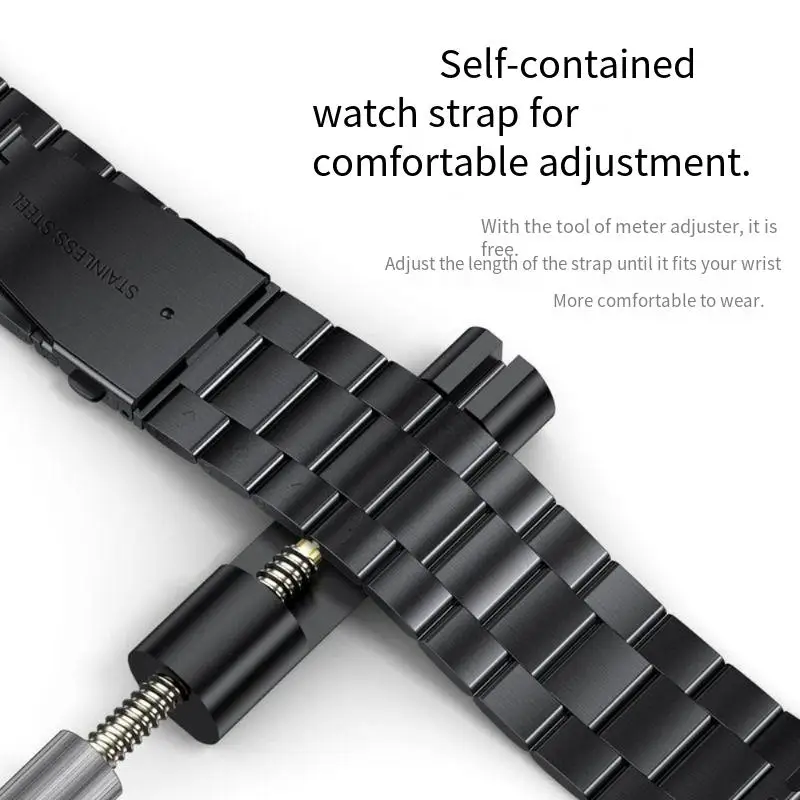 Stainless Steel Chain Link Bracelet Replacement Wristband