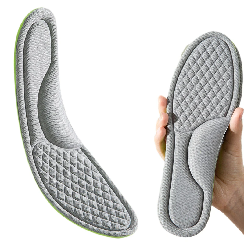 5D Soft Memory Foam Orthopedic Insoles Deodorizing for Shoes Sports