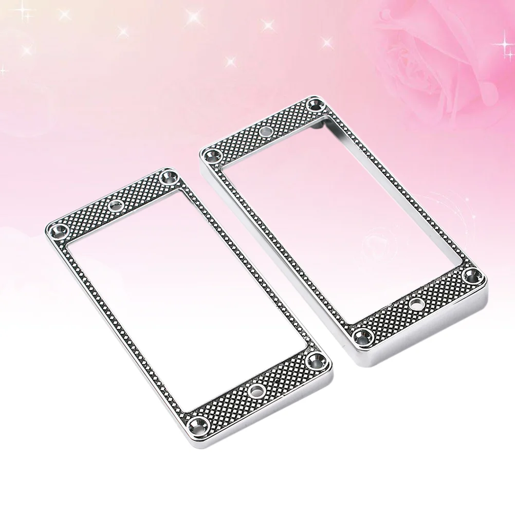 

Frame Bass Musical Instrument Metal Guitar Frame Flat Base Mounting Ring Accessory for Pickup Humbucker