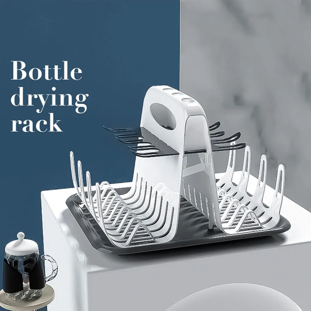 Baby Milk Bottle Drying Bracket Multilayer Rack Holder Drain Tray