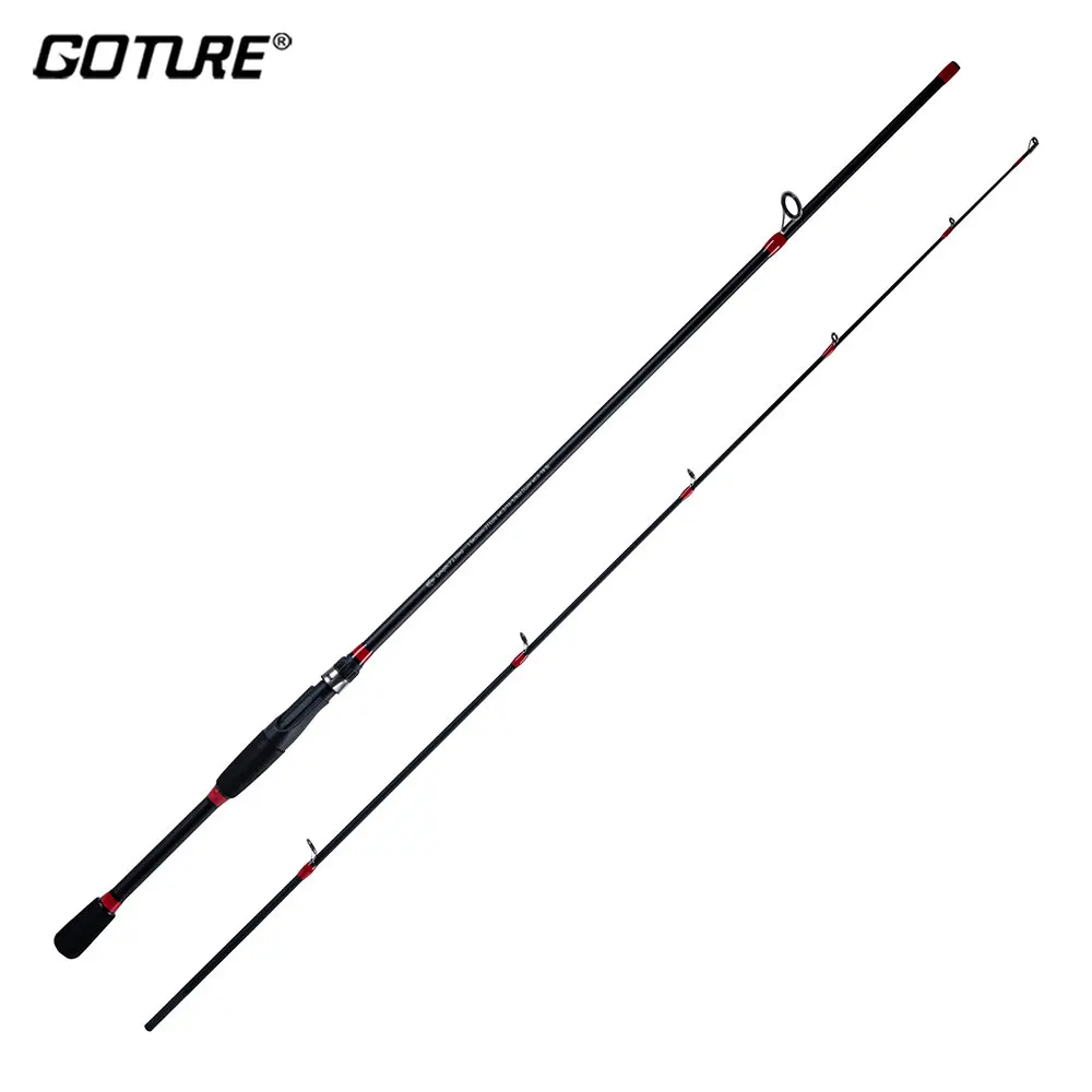 Goture Fishing Rod 1.68m 1.83m 2.1m Spinning/Casting Lure Rod Carbon Fiber  2-sections Professional Fishing Pole Power M 5-17g - AliExpress