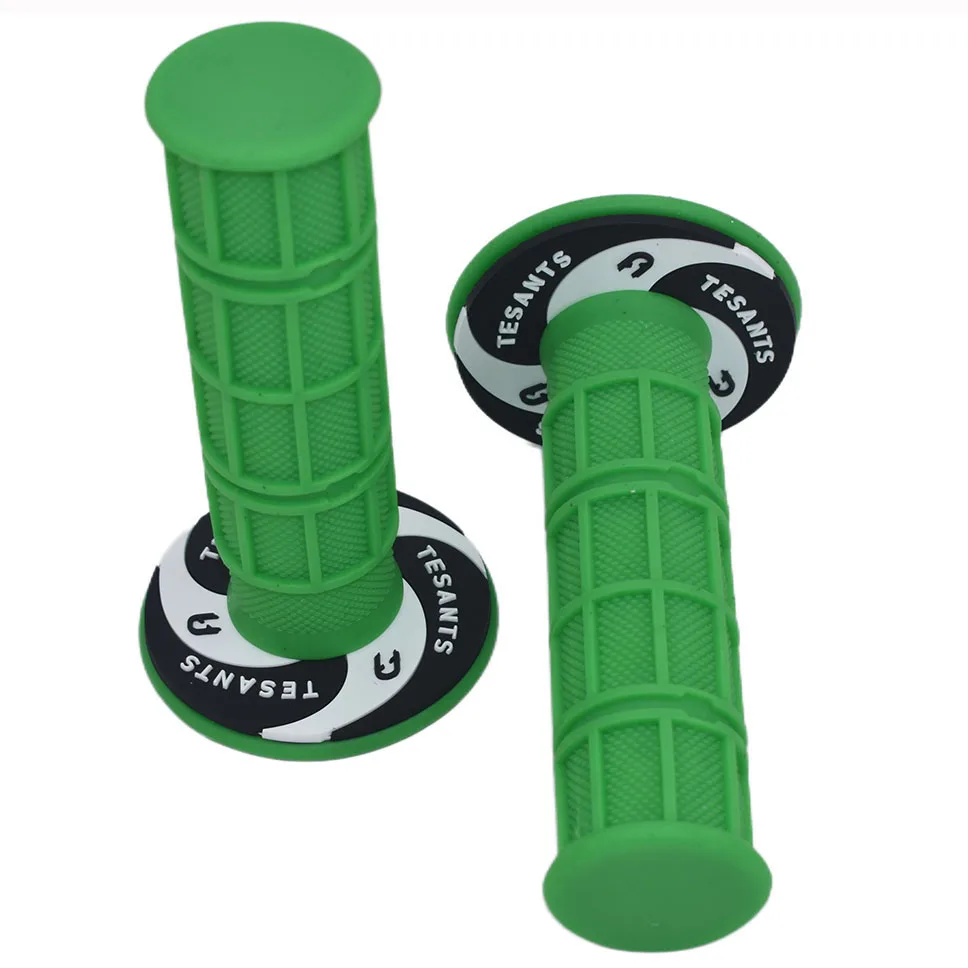 Vibrant Multi-Color Dirt Bike Handle Grips - Soft and Durable