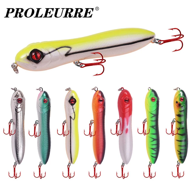 Plastic Fishing Wobblers Tackle  Pencil Bait Snakehead Fishing