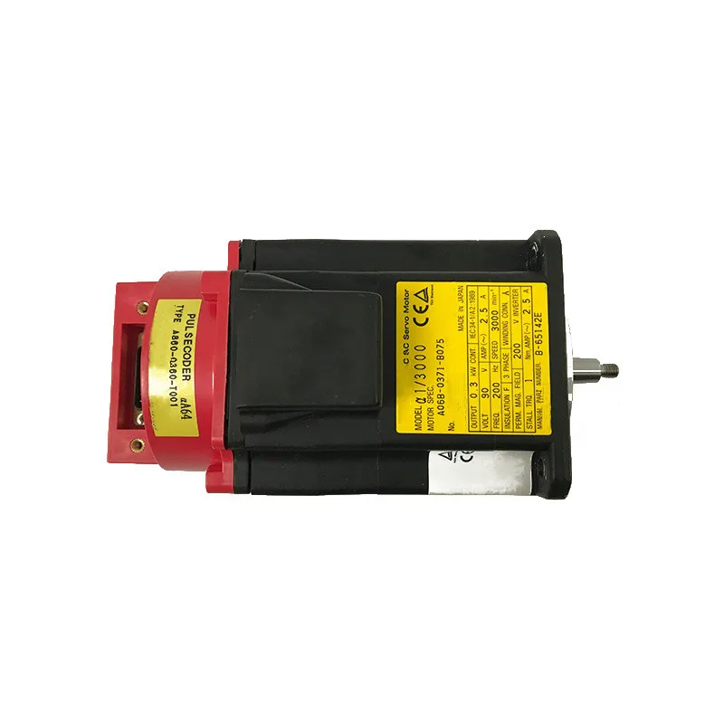 

In Stock AC Servo Motor A06B-0371-B075 In Good Condition