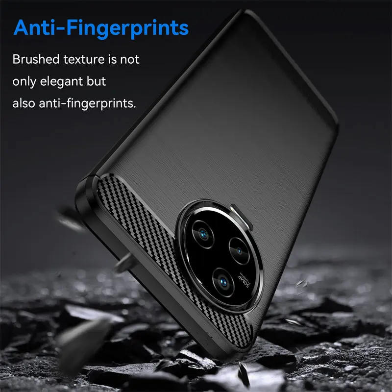 

Infinix Note 12 2023 X676C Case Silicone Bumper Shockproof Carbon Fiber Soft TPU Back Cover Case for Infinix Note 12 2023 X676C
