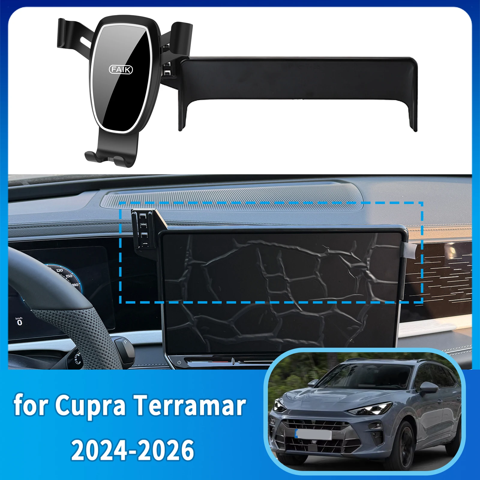 ProClip Signature für Cupra Terramar 2024-2026 - Handyhalterung