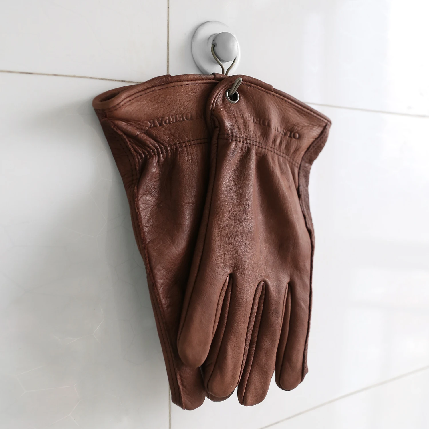 Work Gloves Anti Cut, Cut Resistant, Protective Cutting, Motorcycle, Farm, Cowhide, Faded Effect, Men
