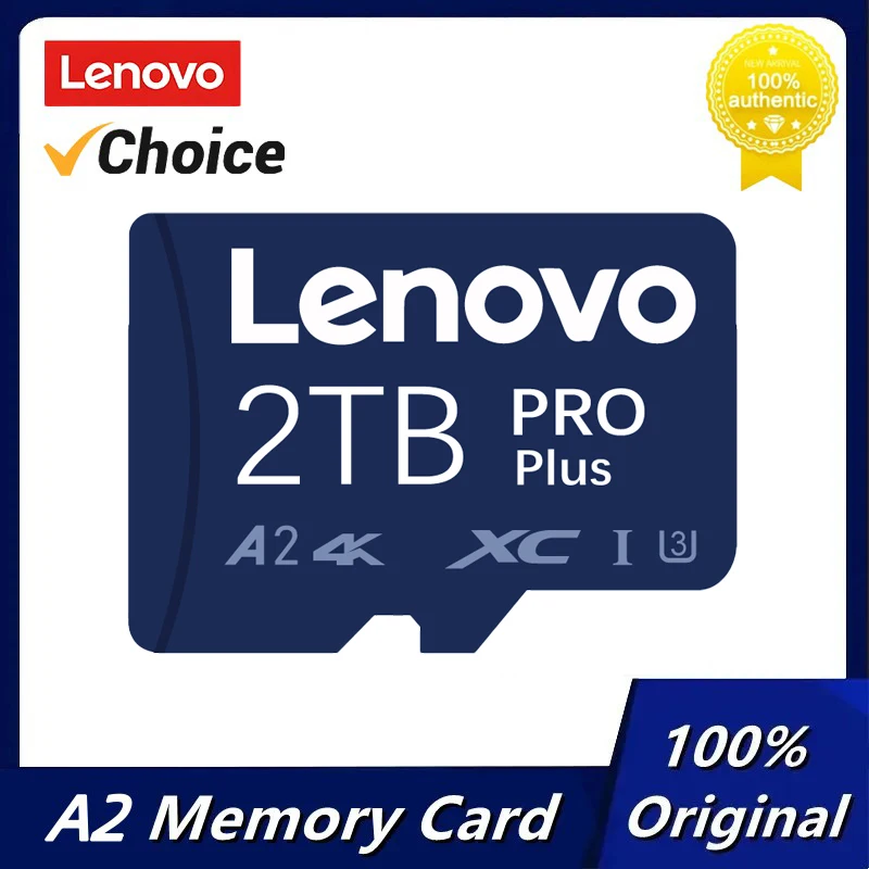 Scheda Di Memoria Lenovo 2Tb 1Tb A2 Class10 Mini Sd Card 512Gb Tf Flash Card 64 128Gb Micro Tf Sd Card Ad Alta Velocità Per Nintendo Switch