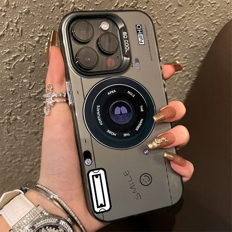 Vintage-Inspired Retro Recording Device Design Phone Case Cover