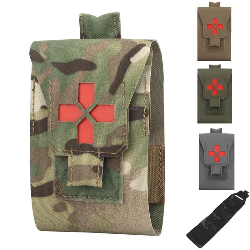 

Tactical First Aid Kits Shooting Combat Training Military Sports Medical Bag Outdoor Climbing Hiking Camping Survival EDC Pouch
