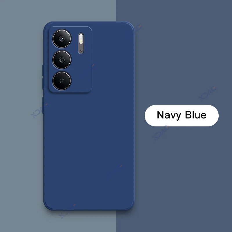 Enhanced Liquid Silicone Shockproof Phone Case - Soft Protective Anti-Drop Cover