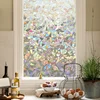 1pc Colorful Crescent Geometric Pattern Electrostatic Glass Window Film Privacy Film For Office Bedroom Bathroom Home Decor 1pc 5