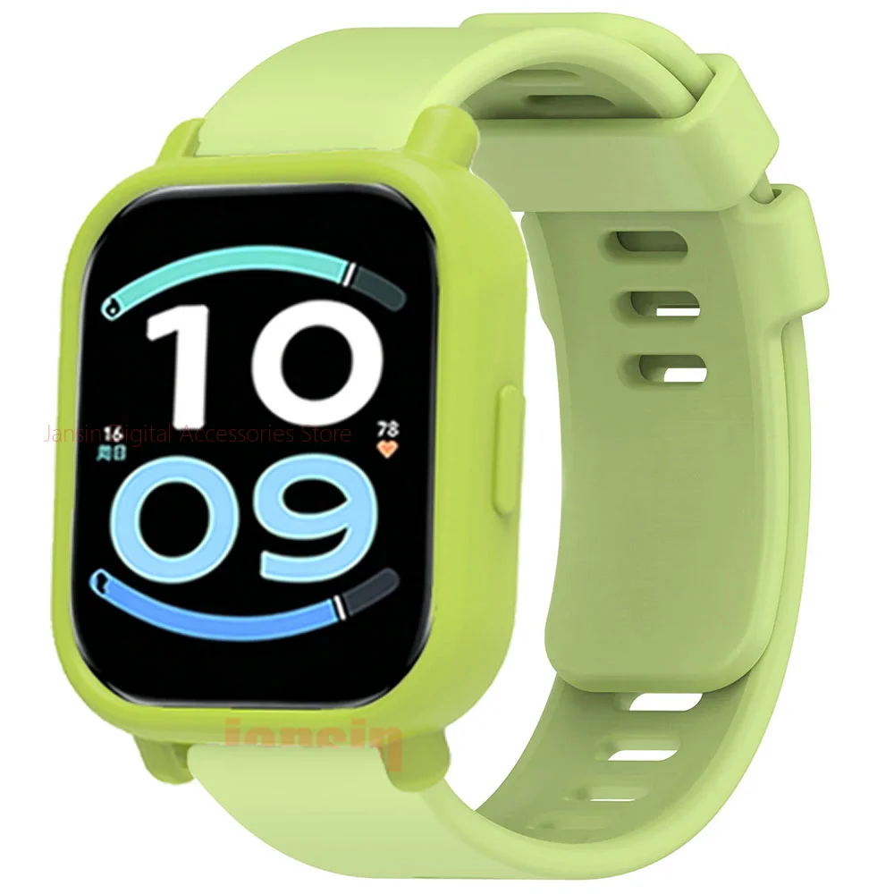 Enhanced Sports Bracelet with TPU Case and Silicone Wristband - Versatile Hollow Out Cover Strap Accessory