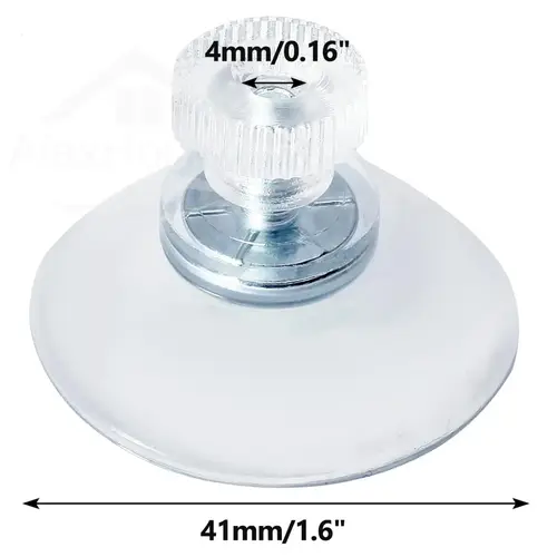 5/10Pcs Suction Cups with Screw 25/32/41/53mm Plastic Sucker Pad Holder PVC Sucker with Screw Nut for Bathroom Window Car Shade - Image 7
