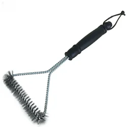 Premium Non-Stick Stainless Steel BBQ Grill Cleaning Brush (Small)