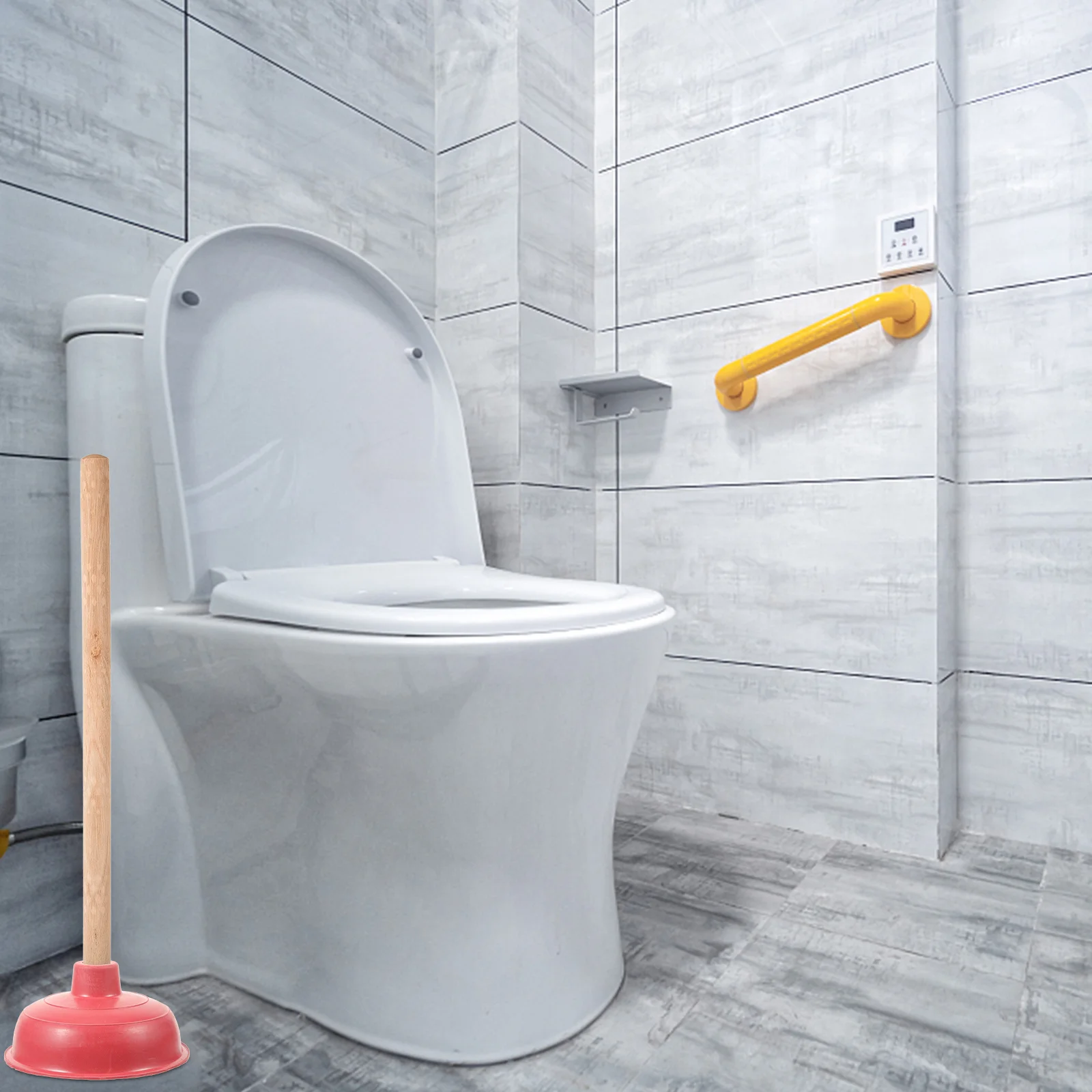 

Household Force Cup Head Rubber Plunger Replacement Toilet Supply Accessory Cleaning Supplies